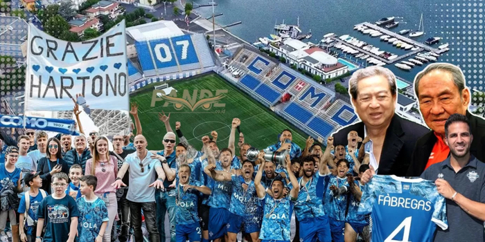 印尼富豪豪掷3.9亿打造意甲黑马科莫 阵容价值激