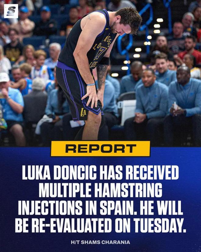 东契奇腿筋伤情升级引担忧 哈登伤病教训成警示